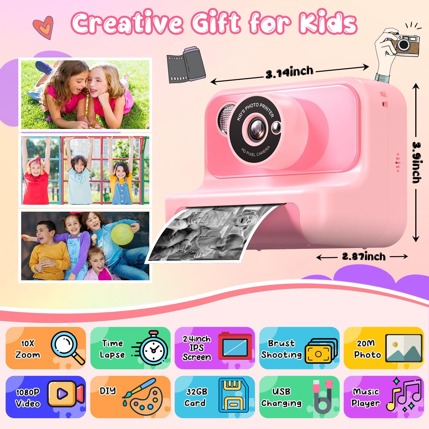 Creative Snap&Print Camera™