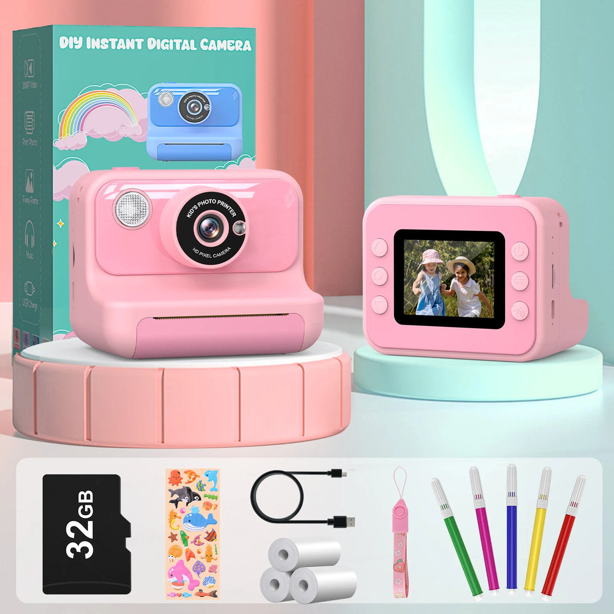 Instant Print Camera